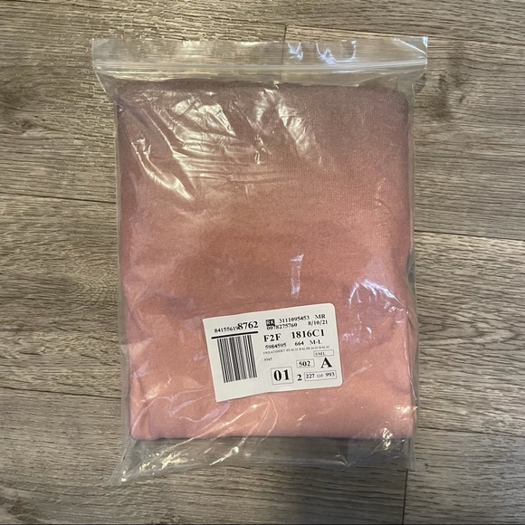 ONZIE High/Low Lounge Sweatshirt Beach Balm Women’s M/L NEW - Picture 6 of 9